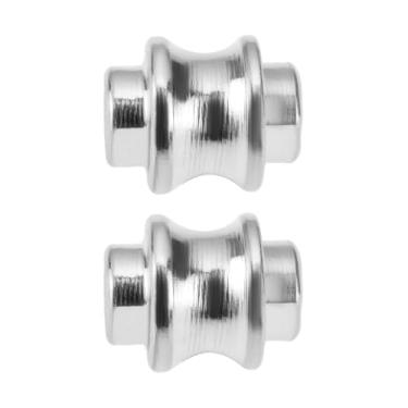 Imagem de eMagTech 2 peças de parafuso de eixo de suporte de espaçador de barril compatível com Benchmade Bugout 535 compatível com Mini Bugout 533, prata