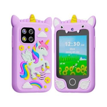 Imagem de Telefone Educacional Infantil Com Câmera Dupla, Reprodutor De Música, 