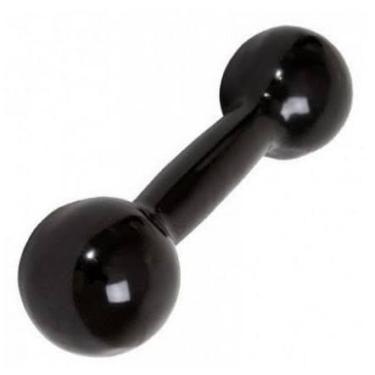 Imagem de Halter 01 Kg Unidade Cor Preto