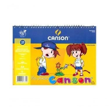 Imagem de Caderno Infantil Meu Primeiro Canson A4 40 Folhas - Canson