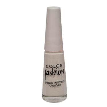 Imagem de Esmalte Color Fashion Cremoso Cor Branco Puríssimo 8ml