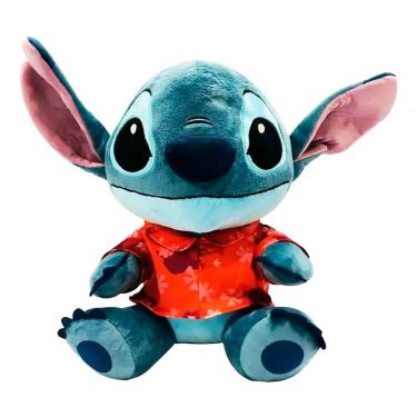 Imagem de Pelúcia Stitch Disney Havaiano 33cm F0136-7 - Fun