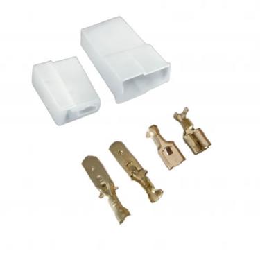 Imagem de kit 10 Conjunto conector plug 2 vias caixa som macho e fêmea - JHOLSOM