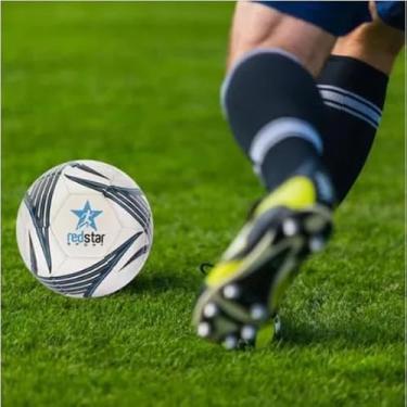 Imagem de Bola Futebol Society Campo Quadra Colorida Futsal Ginásio Eventos Competição Praia Resistente