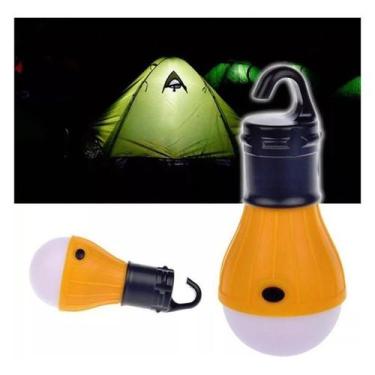 Imagem de Lâmpada Camping Led Portátil Regulável A Prova Barraca Pesca Lanterna 
