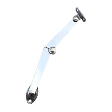 Imagem de Generic Dobradiça de suporte de tampa, suporte de tampa, dobradiça de gabinete com parafusos de montagem para estojo de joias, para O Lado Esquerdo