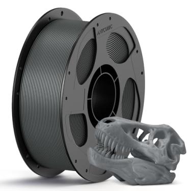 Imagem de ANYCUBIC Filamento de impressora 3D PLA, filamento PLA de impressão 3D 1,75 mm precisão dimensional +/- 0,02 mm, carretel de 1 kg (1 kg), cinza