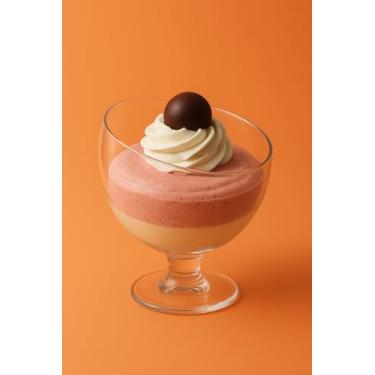 Imagem de Conjunto de 2 Taças de Sobremesa em Vidro com Boca Torta, Design Elegante