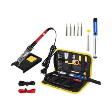 Imagem de Ferro De Solda Elétrico Ajustável De 60W Com Temperatura De 200-450 gr