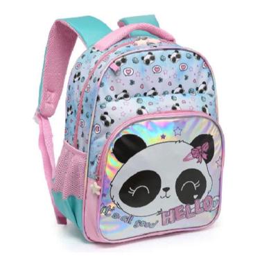 Imagem de Mochila Escolar Infantil Panda In2532mg Rosa - Tututti