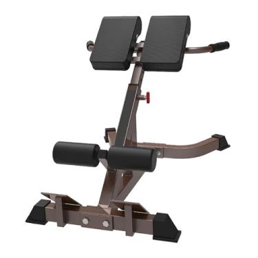 Imagem de Banco de academia, cadeira romana, abdominal, treinador de força, altura ajustável, banco de extensão traseira resistente, banco de hiperextensão para equipamentos de academia em casa