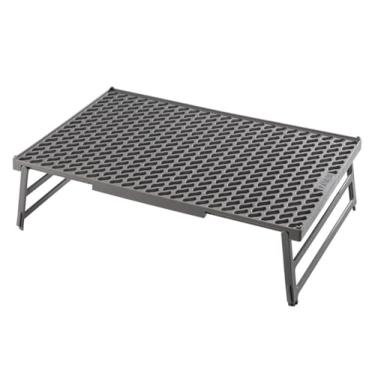 Imagem de Hutzler Escorredor empilhável Coolwave, 38 x 25 cm, assadeira dobrável, livre de BPA (cinza)