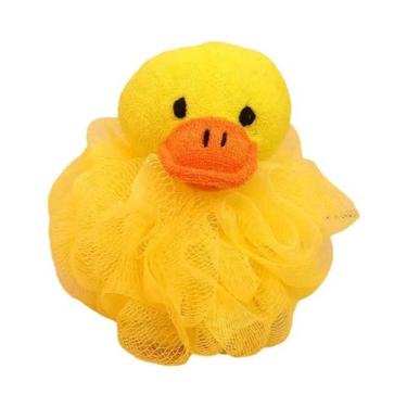 Imagem de Bola De Banho Infantil Com Formato De Flor, Esponja Para Lavar O Corpo