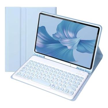 Imagem de Capa Com Teclado Bluetooth Para Samsung Tab S7 Fe Plus 12.4