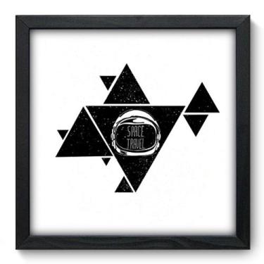 Imagem de Quadro Decorativo - Space Travel - 33cm x 33cm - 104qddp - Allodi
