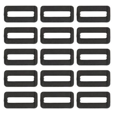 Imagem de Passador de Alça Regulador Retangular Para Mochilas Bolsas Fita 35mm 1