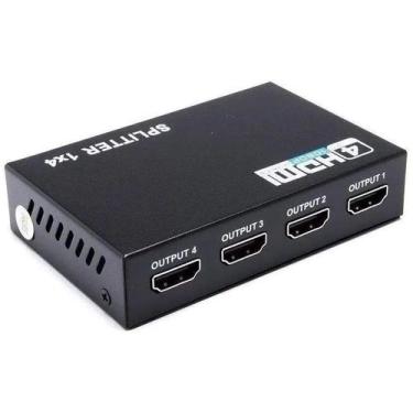 Imagem de Splitter Distribuidor Hdmi 1x4 Divisor Full Hd 1.4 3d - Lotus