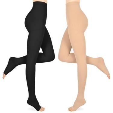 Imagem de Meia-calça de compressão Wegitcs Medical 15-20mmHg 2 pares