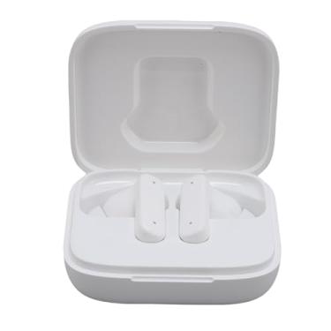 Imagem de ZJchao Tradução Inteligente Earbuds Touch Screen Translator Headphones Music Control para Aventuras de Viagem (Branco)