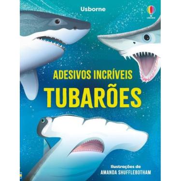 Imagem de Livro - Tubarões: Adesivos Incríveis
