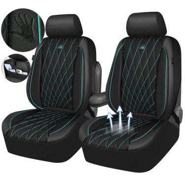Imagem de Capas de assento de carro CAR PASS Thick Foam 3D Air Mesh Leather