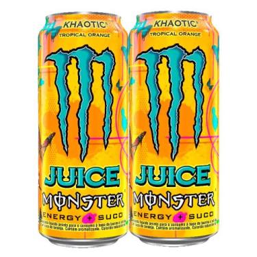 Imagem de Kit 2 Energético Monster Khaotic Juice com 473ml - Monster Energy