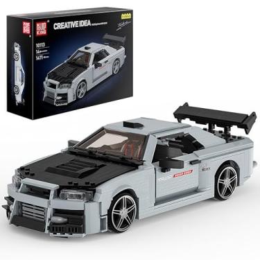 Imagem de Mould King Conjuntos De Construção Carros King, Modelo Esportivo Em Escala 1:12, 10113 Kits Colecionáveis Campeões Velocidade, Conjunto E Exibição Para Adultos, Meninos Crianças A Partir 14 Anos (14