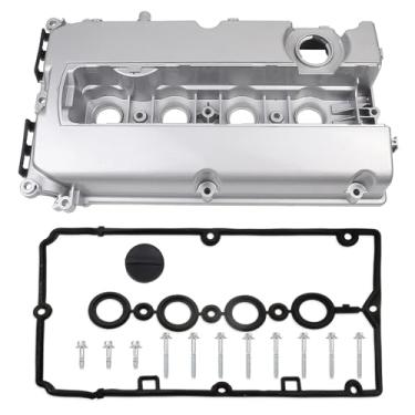 Imagem de Tampa de válvula de motor com tampa de balancim de válvula de cames com junta e parafuso e PCV compatível com Chevrole Cruze Trax 2011-2018 1.8L 5558673