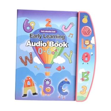 Imagem de Almencla Livro de áudio para aprendizagem de inglês, alfabeto inteligente, brinquedo educativo para crianças pequenas, aprendizado inicial de inglês, Rosa