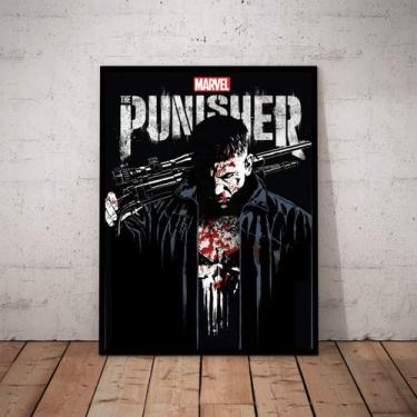 Imagem de Quadro Decorativo Netflix Serie The Punisher O Justiceiro
