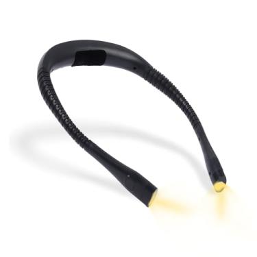 Imagem de Bsdgeclogy Luz de livro, luz de leitura de 3 cores e 9 brilho, luz de pescoço dobrável, lâmpada recarregável de 80 horas, luz de livro perfeita para ler na cama, tricô, acampamento, presentes para