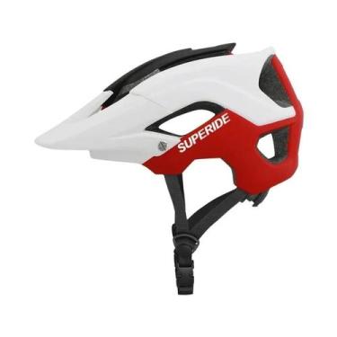 Imagem de Capacete de Bicicleta SUPERIDE - Anti-Impacto para MTB, Estrada e DH -