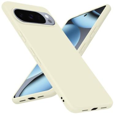 Imagem de Bastmei Capa projetada para Google Pixel 10 Pro XL, [silicone TPU flexível + interior macio] Capas de telefone minimalistas, proteção de câmera à prova de choque antiarranhões leve fosca para Pixel 10