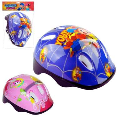 Imagem de Capacete Infantil Segurança Diversão e Lazer em Movimento Aprender Bri