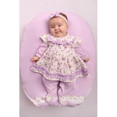 Imagem de Saída de Maternidade Menina 04 peças Luiza Roupas de Bebê - João e Mar