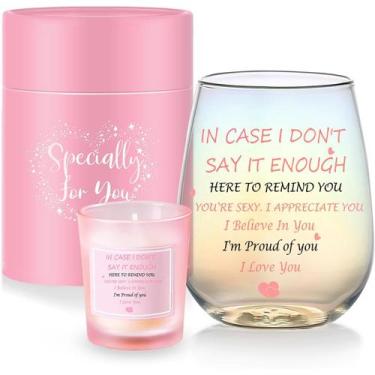 Imagem de Vaso para Beber Yalucky Copo de Vinho Sem Haste 480ml 11cm A