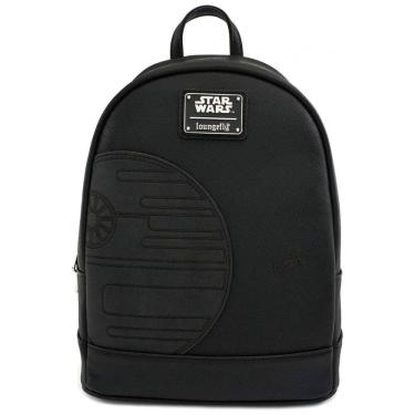Imagem de Mochila Escolar Infantil Loungefly Disney Star Wars para Crianças a Partir de 12 Anos, Preta