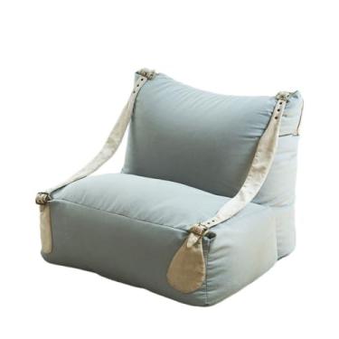 Imagem de URGDWEKJY Sofá Cadeira Alça Traseira Almofada de Sofá Preguiçoso Estilo Japonês Sofá Único Varanda Quarto Sofá Criativo Sala de Estar Sofá