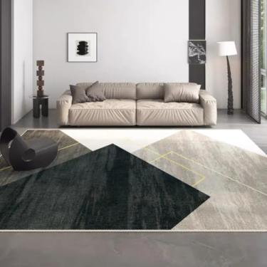 Imagem de Tapete para sala de estar, sofá, cobertor para mesa de centro, tapete leve e luxuoso para áreas grandes e decoração para casa (120 x 200 cm/FLR6)