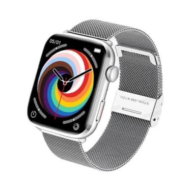 Imagem de Relógio Inteligente Masculino NFC GPS Monitor De Frequência Cardíaca P