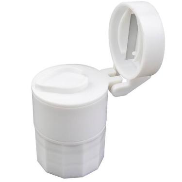 Imagem de Porta Comprimido Com Armazenagem Dupla Cortador E Amassador - Clink