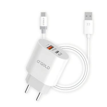 Imagem de Carregador Celular 20W Universal para Dispositivos USB-C