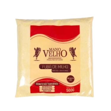Imagem de Kit 6X: Fubá de Milho Natural Mano Velho 500g