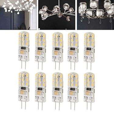 Imagem de Lâmpada LED G4, 1,5 W AC110 V 110 LM lâmpada de paisagem de silicone para jardim, pátio, pacote com 10