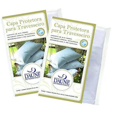 Imagem de Capa Protetora para Travesseiro Daune 0.50x0.90 - Impermeável - Branco
