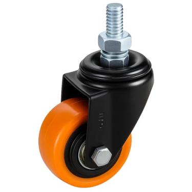 Imagem de Rodízio Giratório Colson 2 Polegadas com Espiga – Roda em PVC, Núcleo em Polipropileno, Alta Durabilidade e Mobilidade