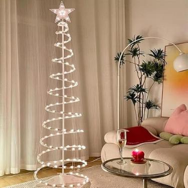 Imagem de Árvore de Natal LED 1,8m com 31 Enfeites - Kit Completo Decoração Natalina