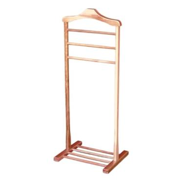 Imagem de Cabideiro Valet de Chão em Madeira – Elegância e Funcionalidade com 3 opções de cores.