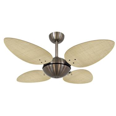 Imagem de Ventilador de Teto Volare Office Petalo Palmae Natura 127V