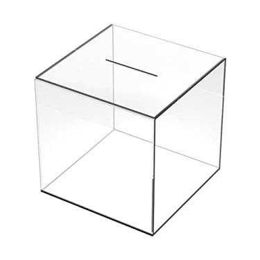 Imagem de Cofrinhos para adultos, cofrinho de acrílico transparente para crianças, pausa para abrir, decorações de casa de aniversário, ótimos presentes, cofrinhos transparentes para meninos, meninas, crianças